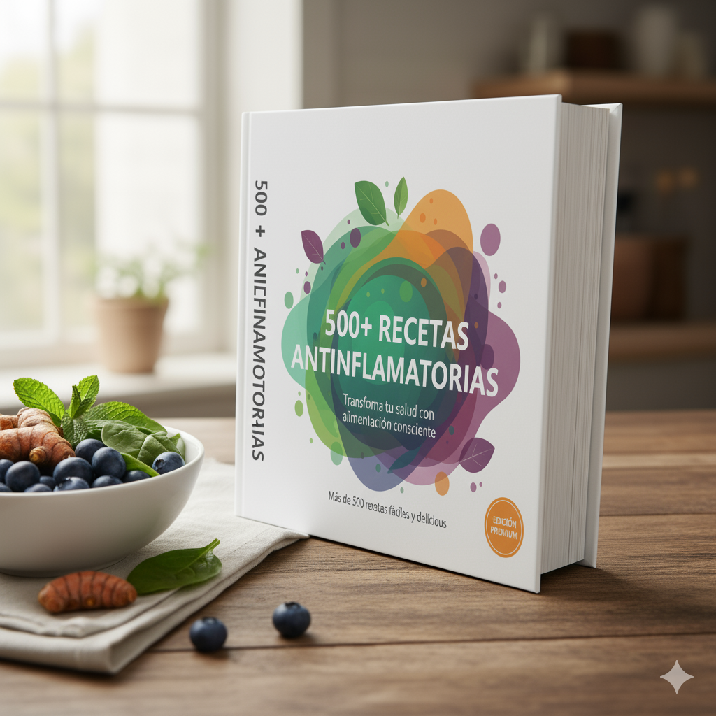 500+ recetas antiinflamatorias